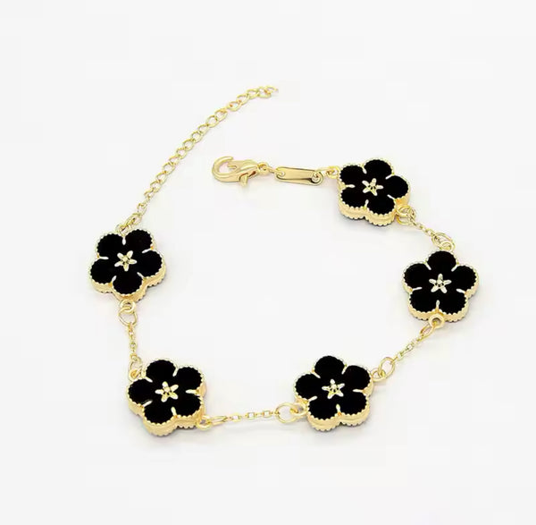 Colorful Flower Bracelet