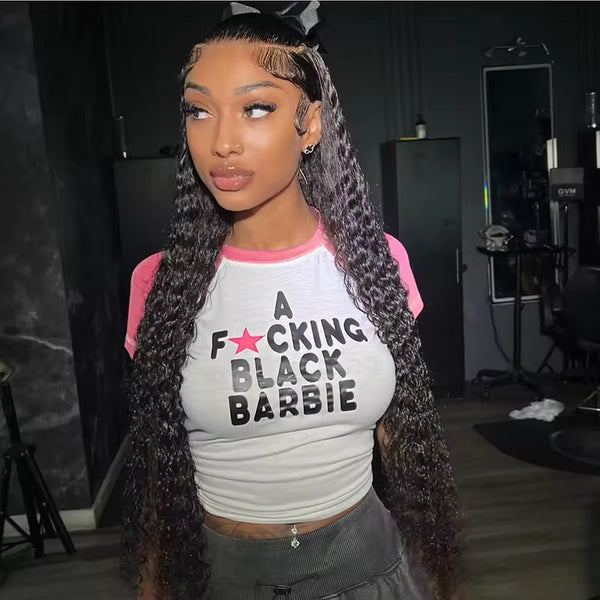 Black Barbie Crop Top