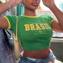 Brasil Pride Crop Top