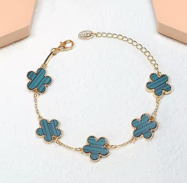 Colorful Flower Bracelet