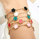 Colorful Flower Bracelet