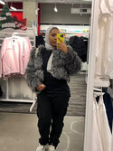 Faux Fur Winter Coat