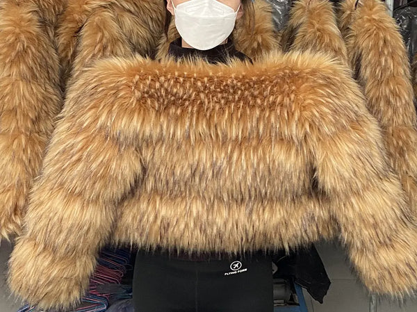 Faux Fur Winter Coat