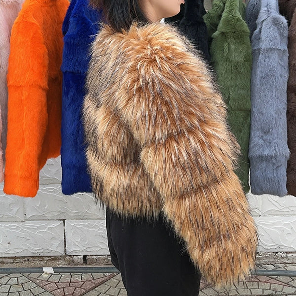 Faux Fur Winter Coat