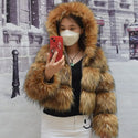 Faux Fur Winter Coat