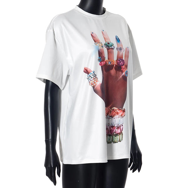 Masonry Hands Print Tee