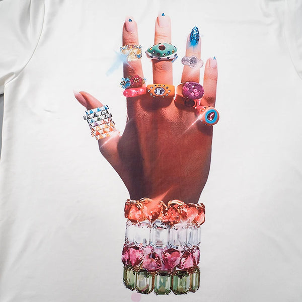 Masonry Hands Print Tee