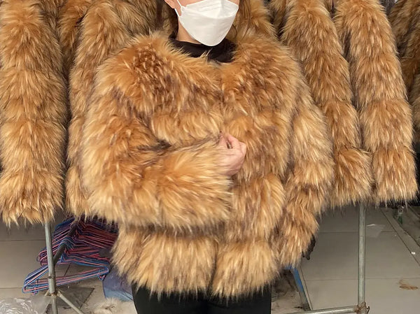 Faux Fur Winter Coat