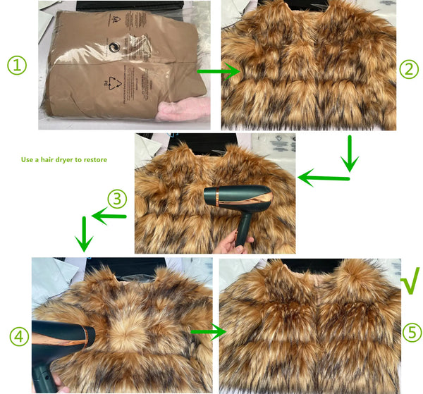 Faux Fur Winter Coat