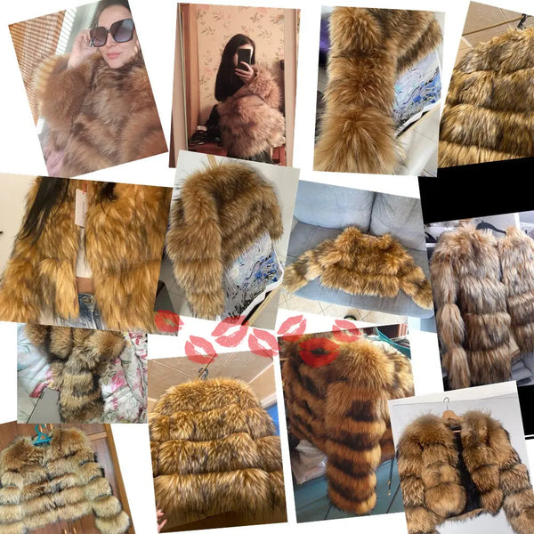 Faux Fur Winter Coat