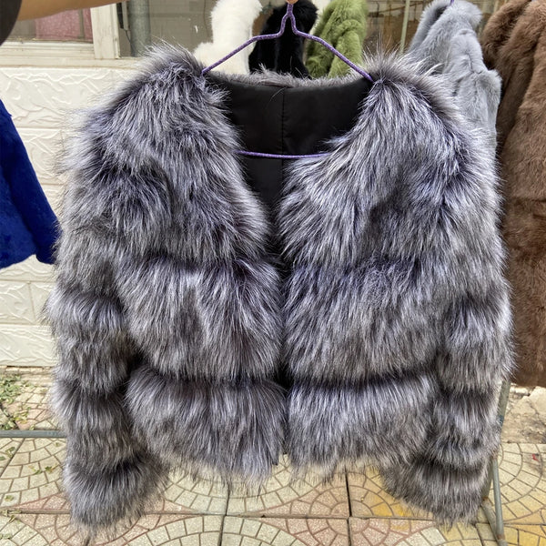 Faux Fur Winter Coat